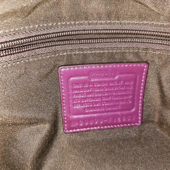 Authentic Coach Purse - Picture 3 of 8